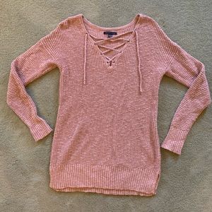 Pink Knit Sweater